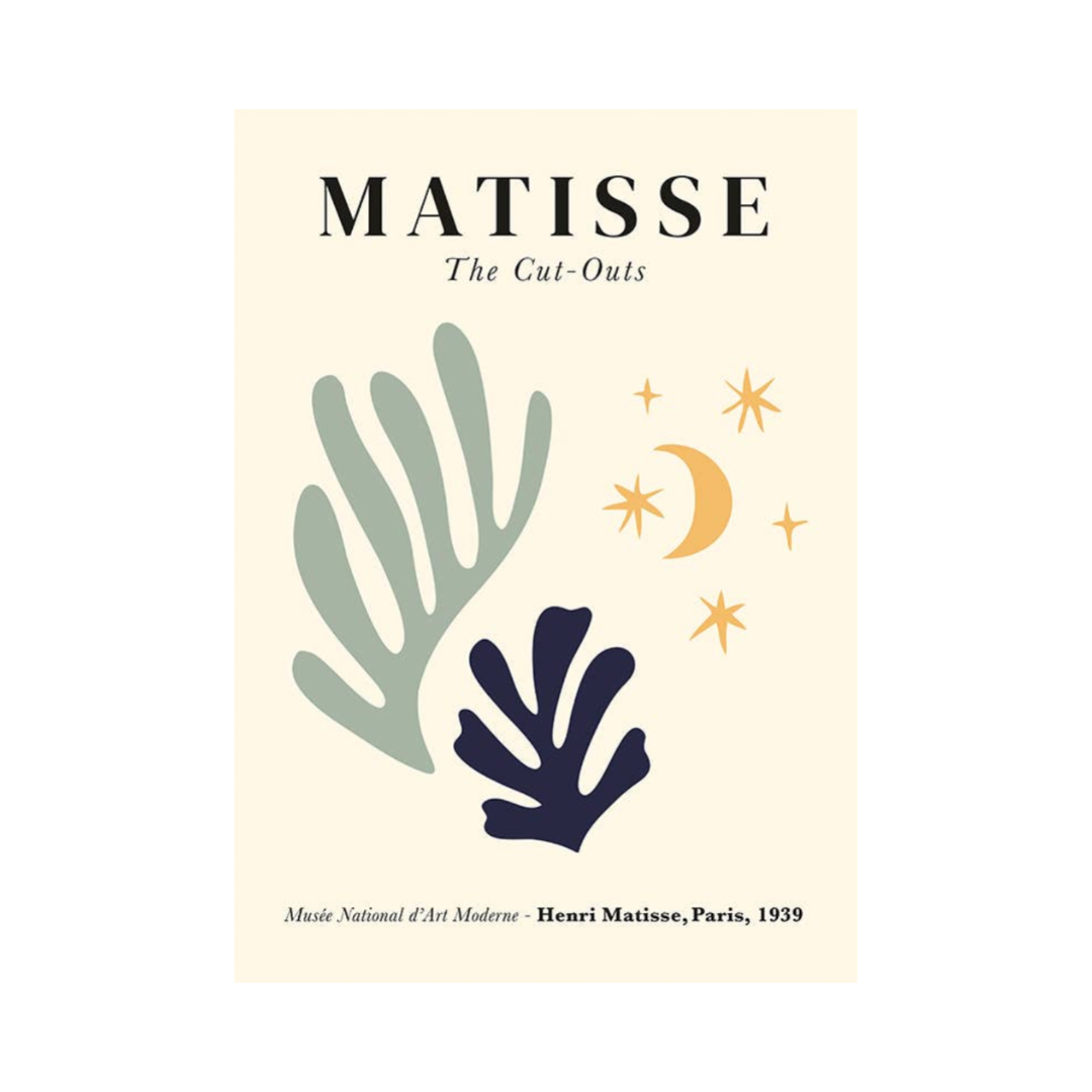 Affiche Henri Matisse - Algues et étoiles
