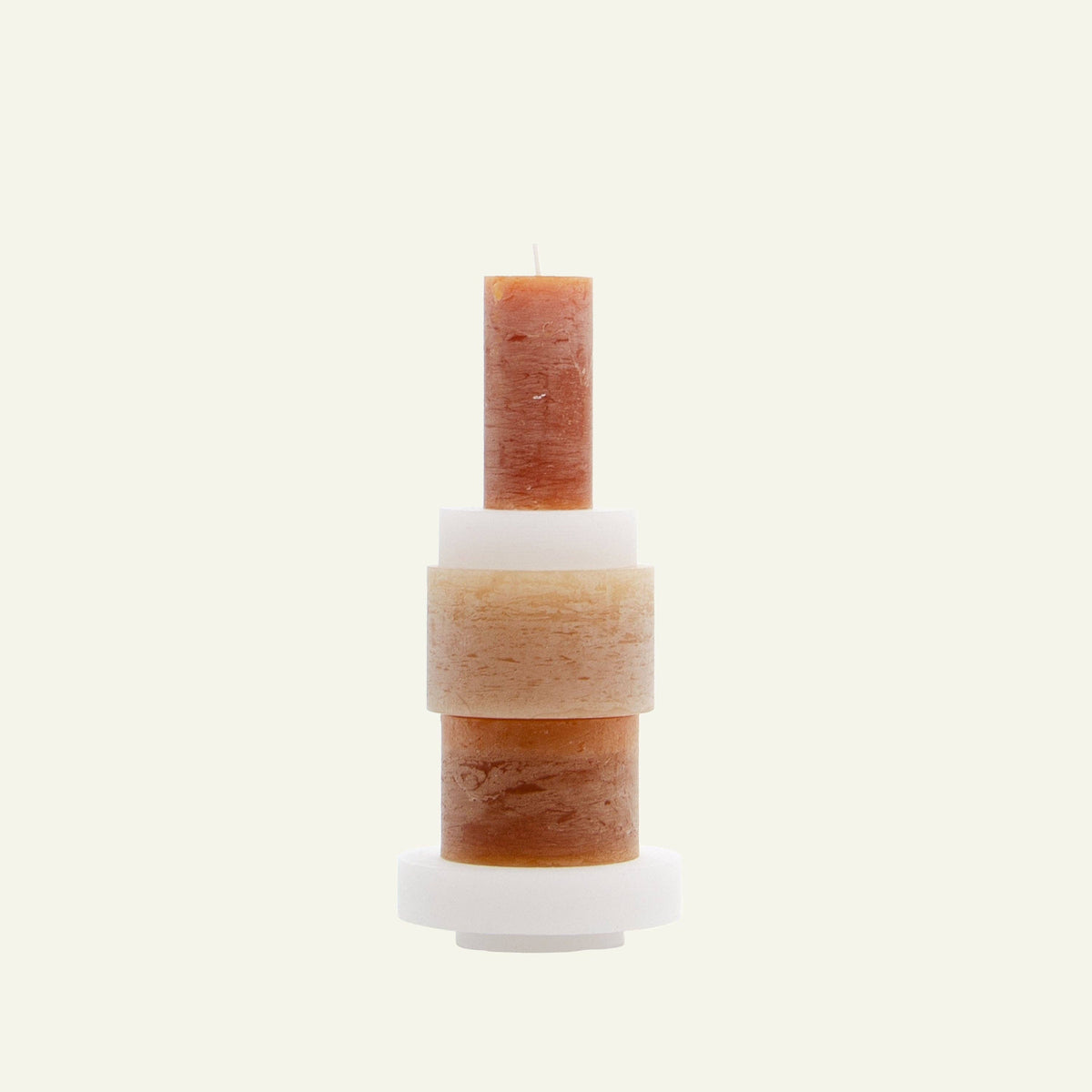 Candle Stack 03- Beige