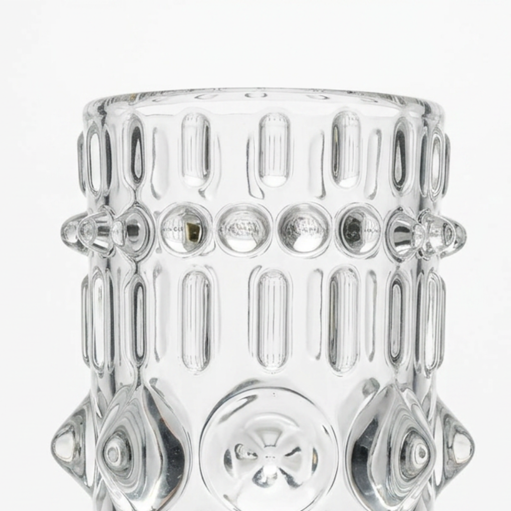 Vase en Verre Pressé Frantisek Peceny