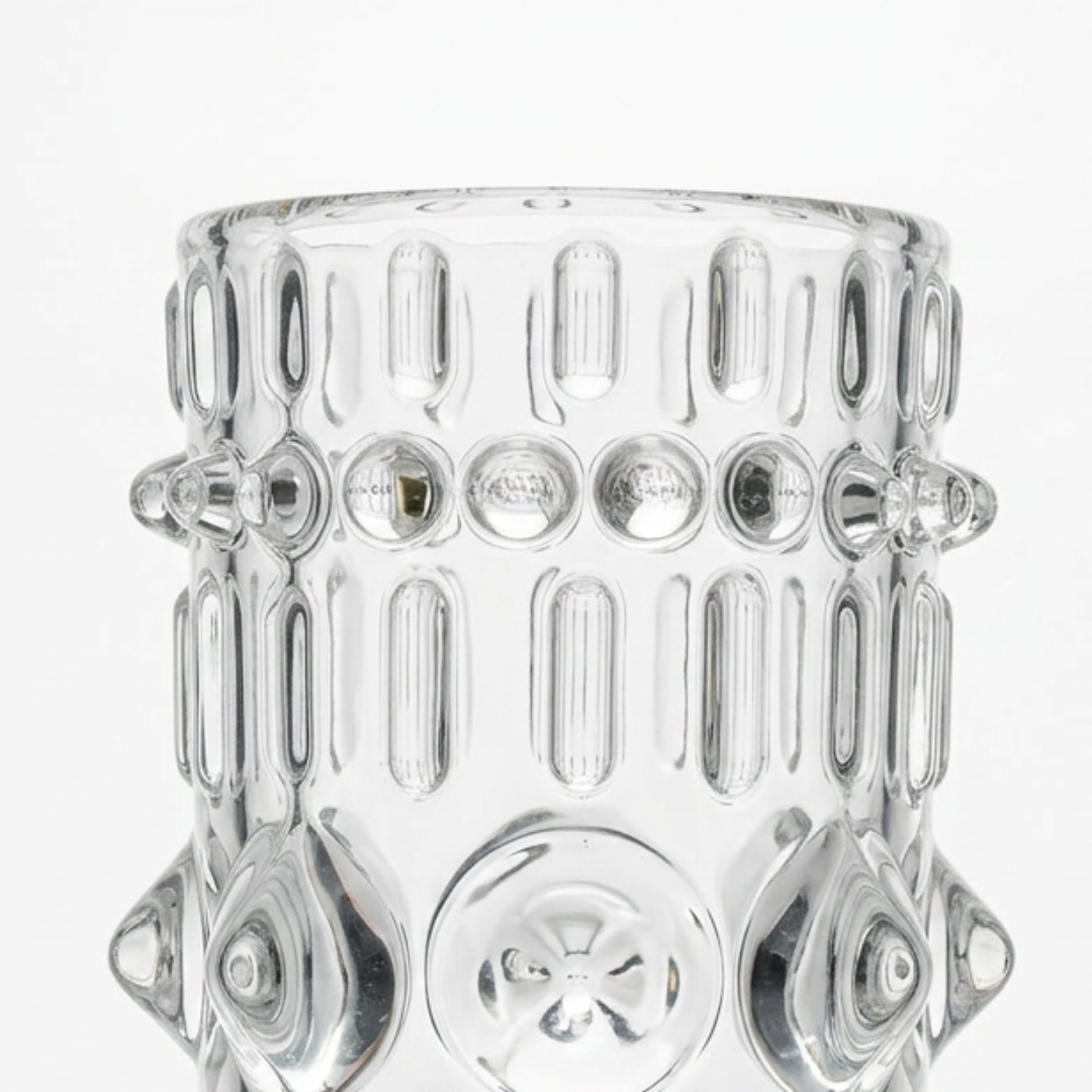 Vase en Verre Pressé Frantisek Peceny