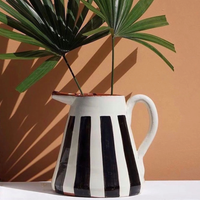Carafe Rayures noires