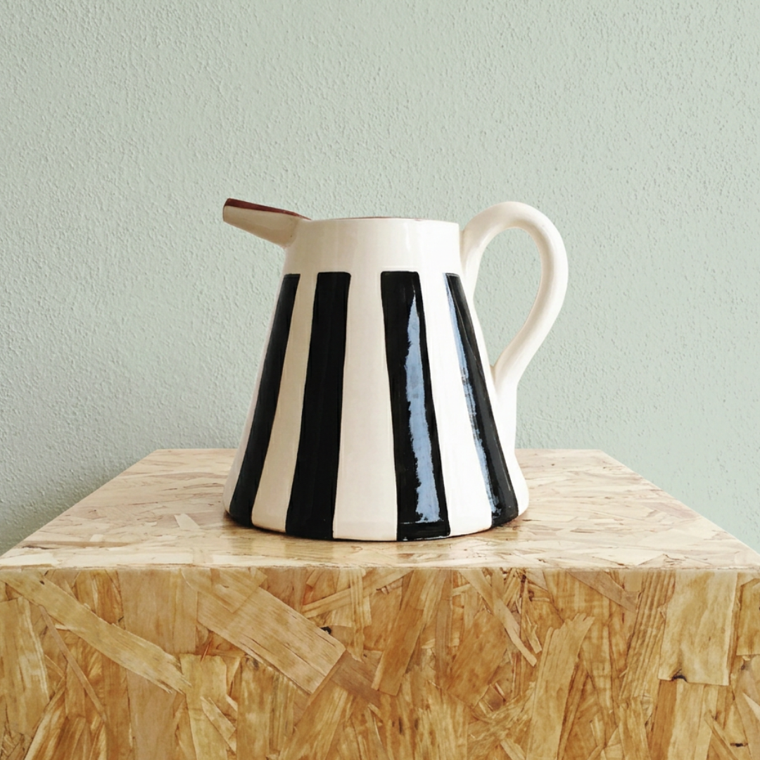 Carafe Rayures noires