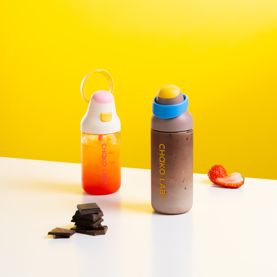 Gourde à paille Kada Cup 550 ml – Brune