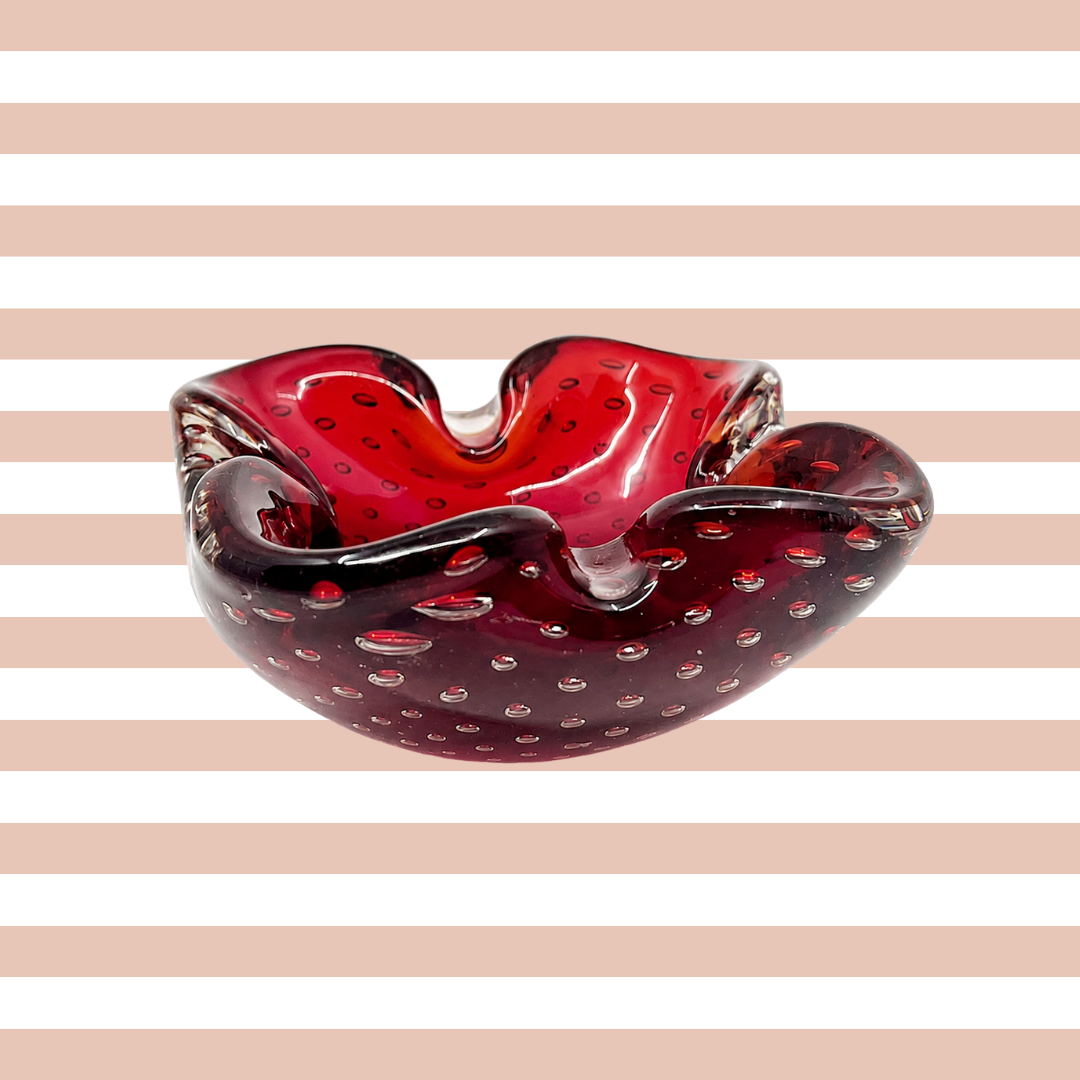 Cendrier Murano Bullicante