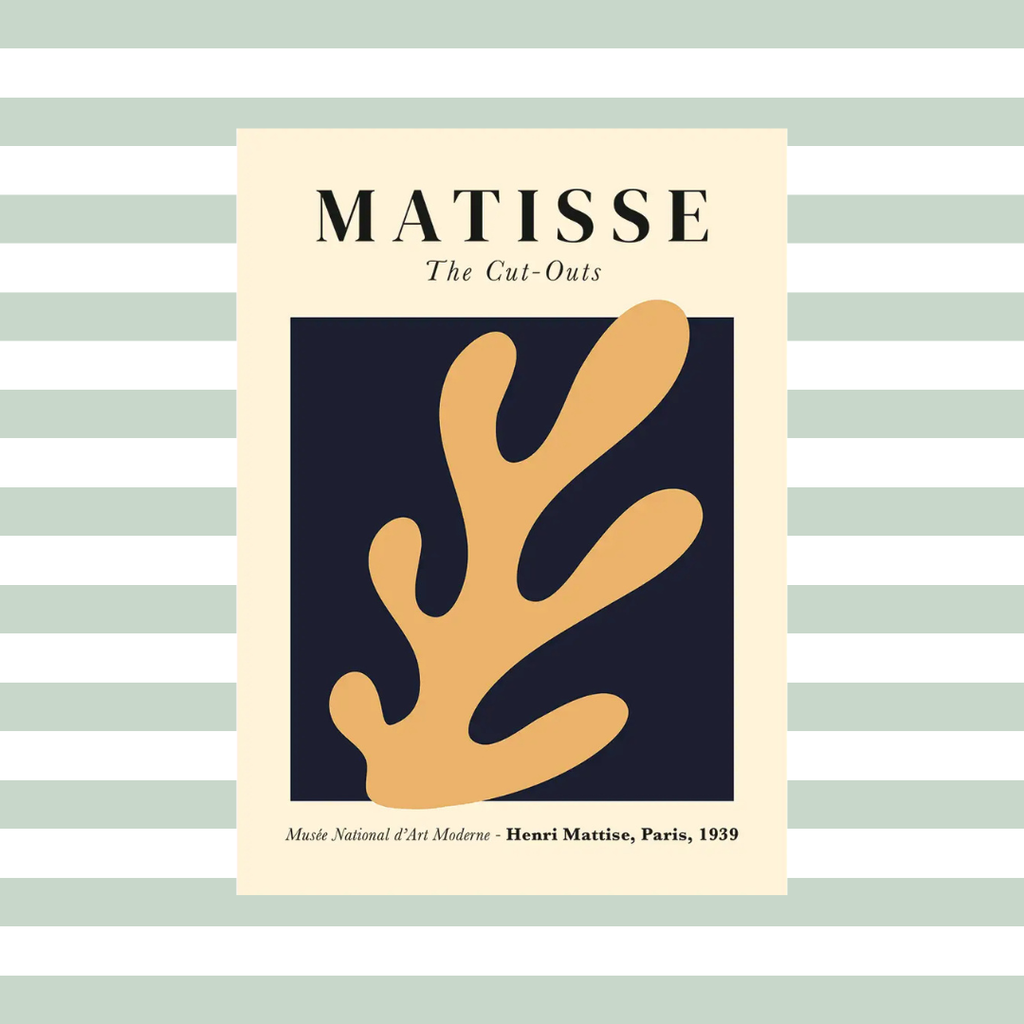 Affiche Henri Matisse - Algue jaune
