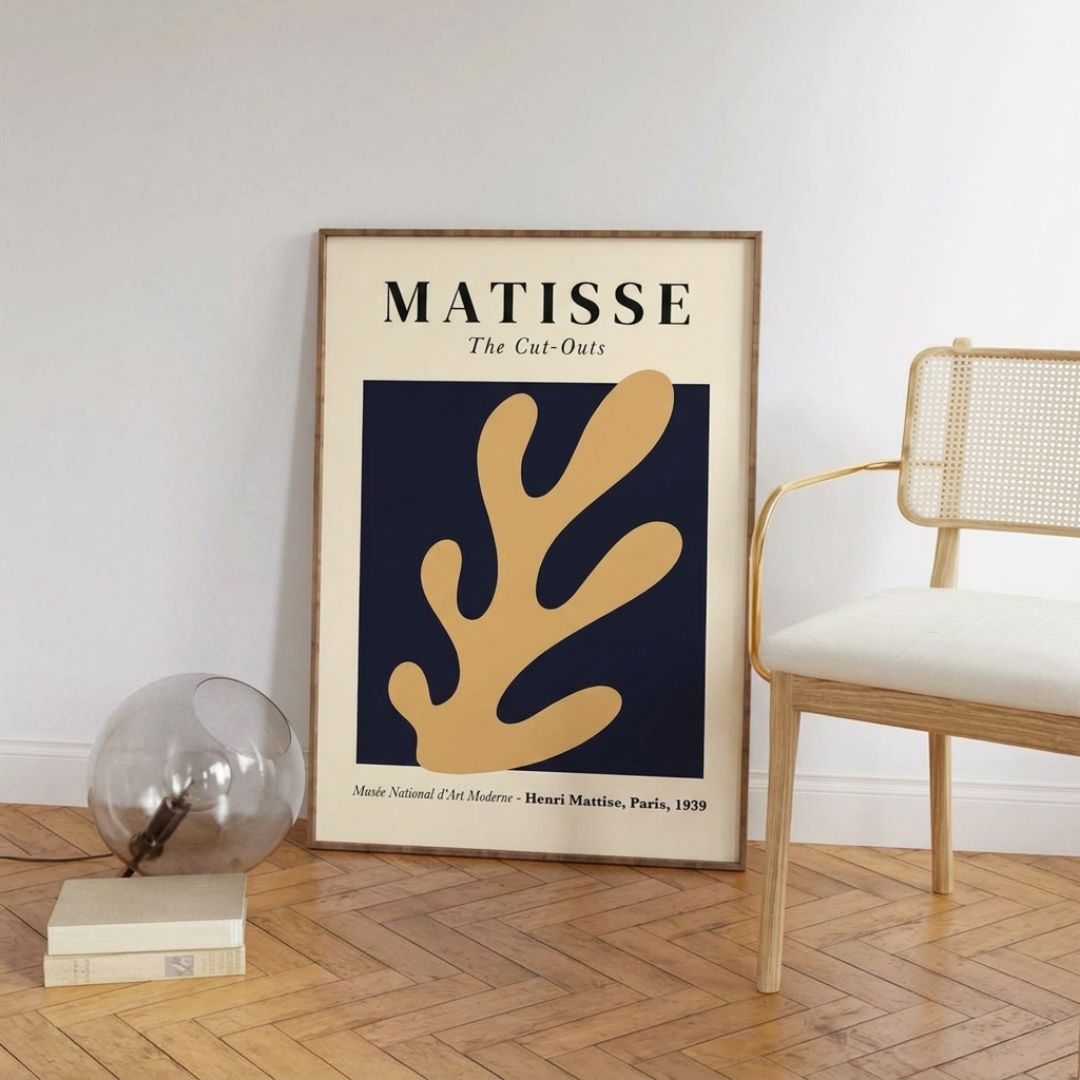 Affiche Henri Matisse - Algue jaune