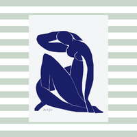 Affiche Matisse - Nu bleu