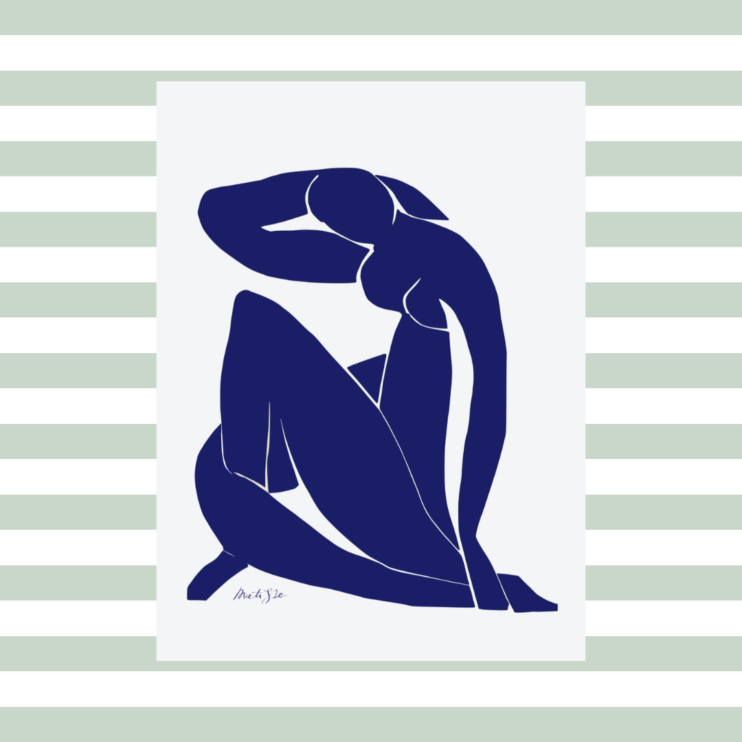 Affiche Matisse - Nu bleu