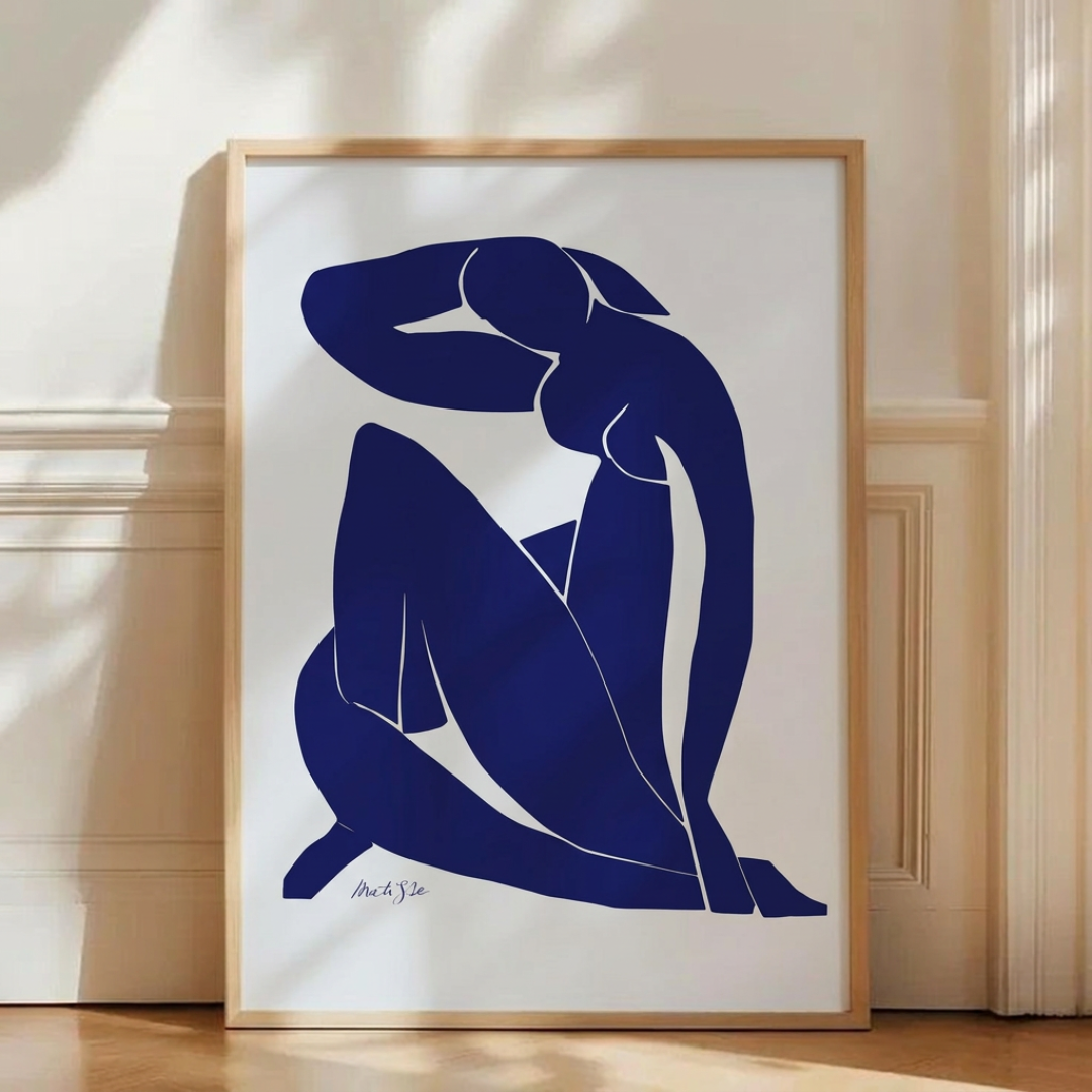 Affiche Matisse - Nu bleu