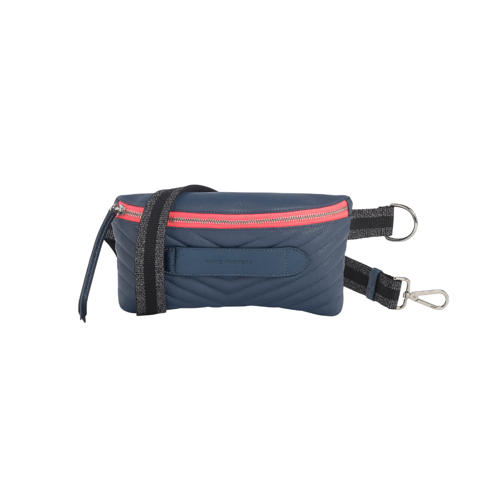 Sac Banane Coachella / Bleu Nuit & Zip Corail