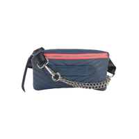 Sac Banane Coachella / Bleu Nuit & Zip Corail