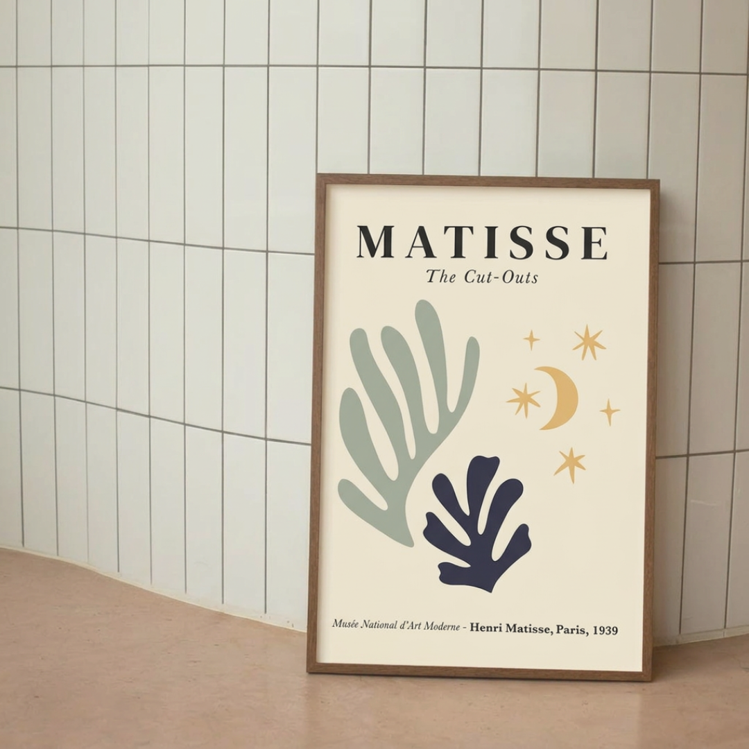 Affiche Henri Matisse - Algues et étoiles