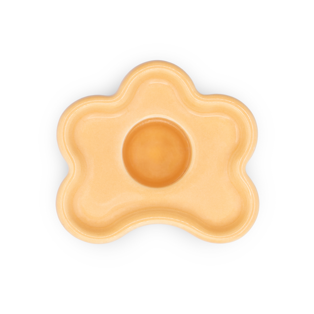 Bougeoir Flora Petit - Orange