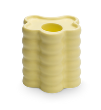 Bougeoir Flora Grand – Jaune