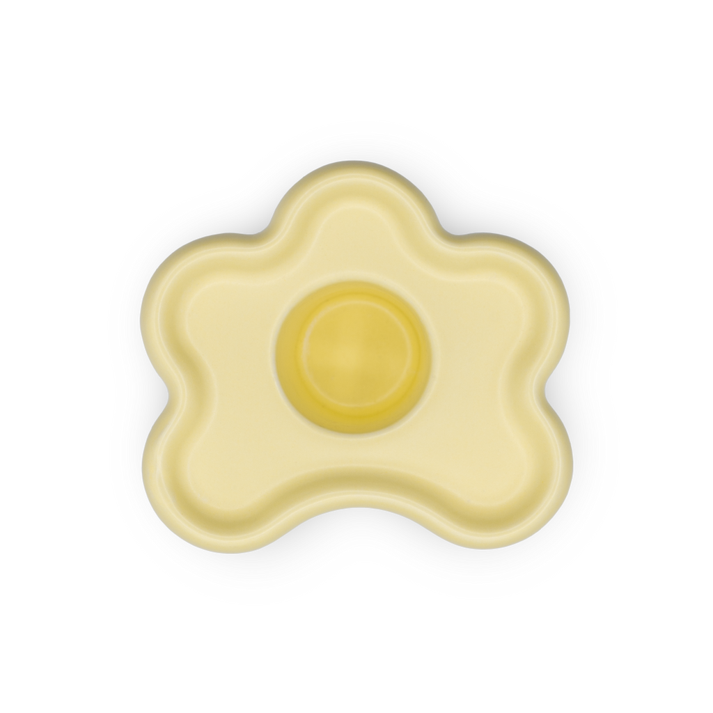 Bougeoir Flora Grand – Jaune