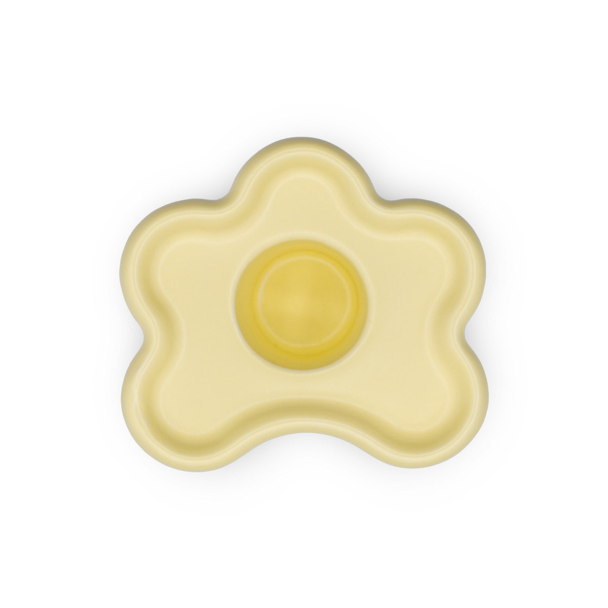 Bougeoir Flora Grand – Jaune