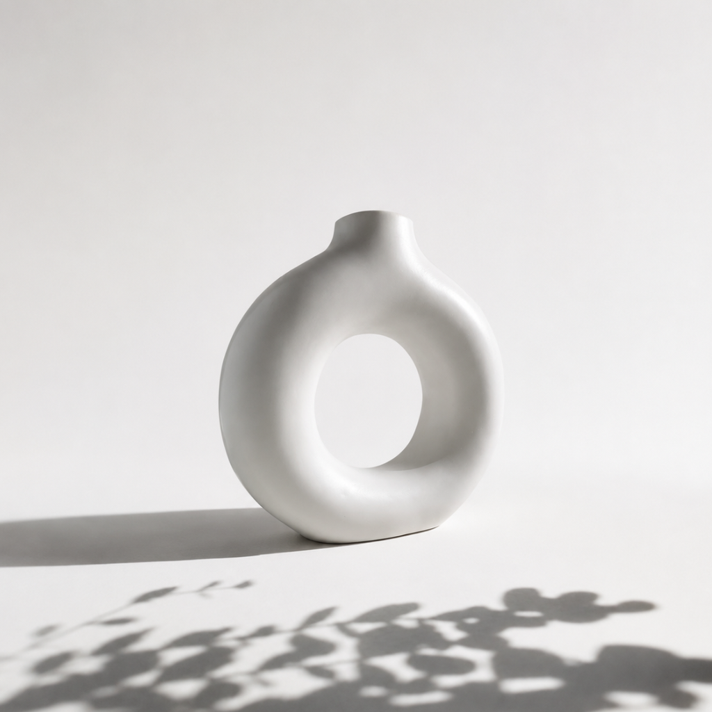 Vase en Tadelakt Rond