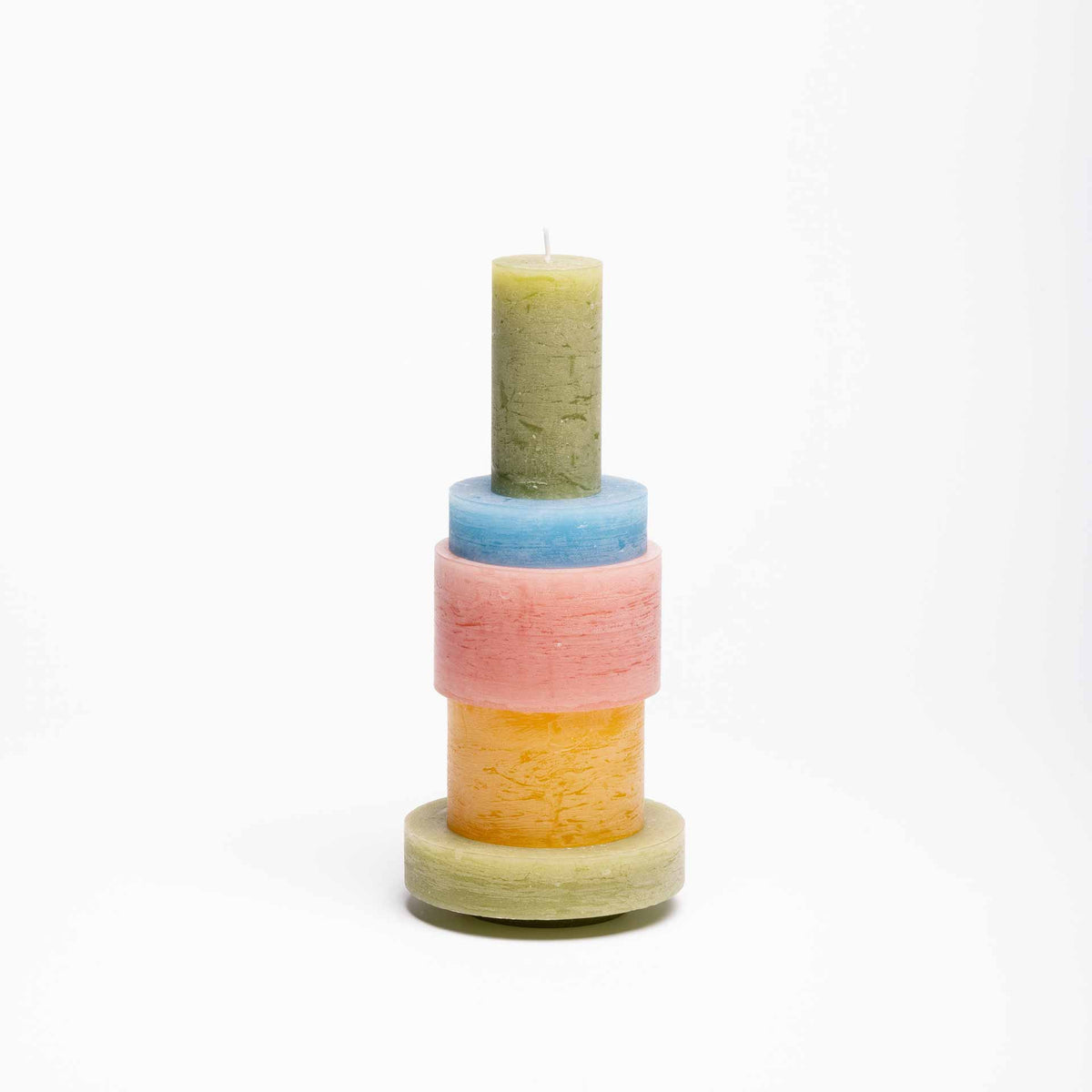 Candle Stack 03 - Rose et jaune