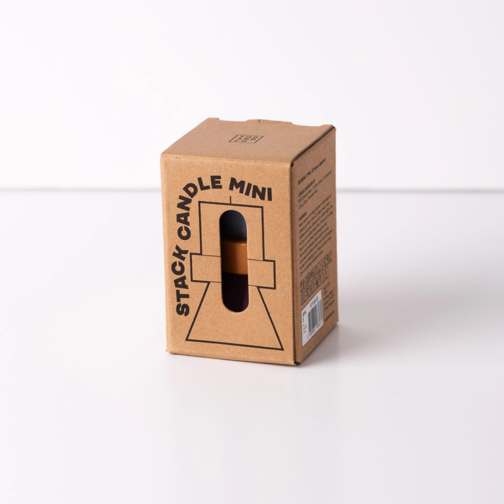 Emballage de la bougie Stack Mini Yod & Co